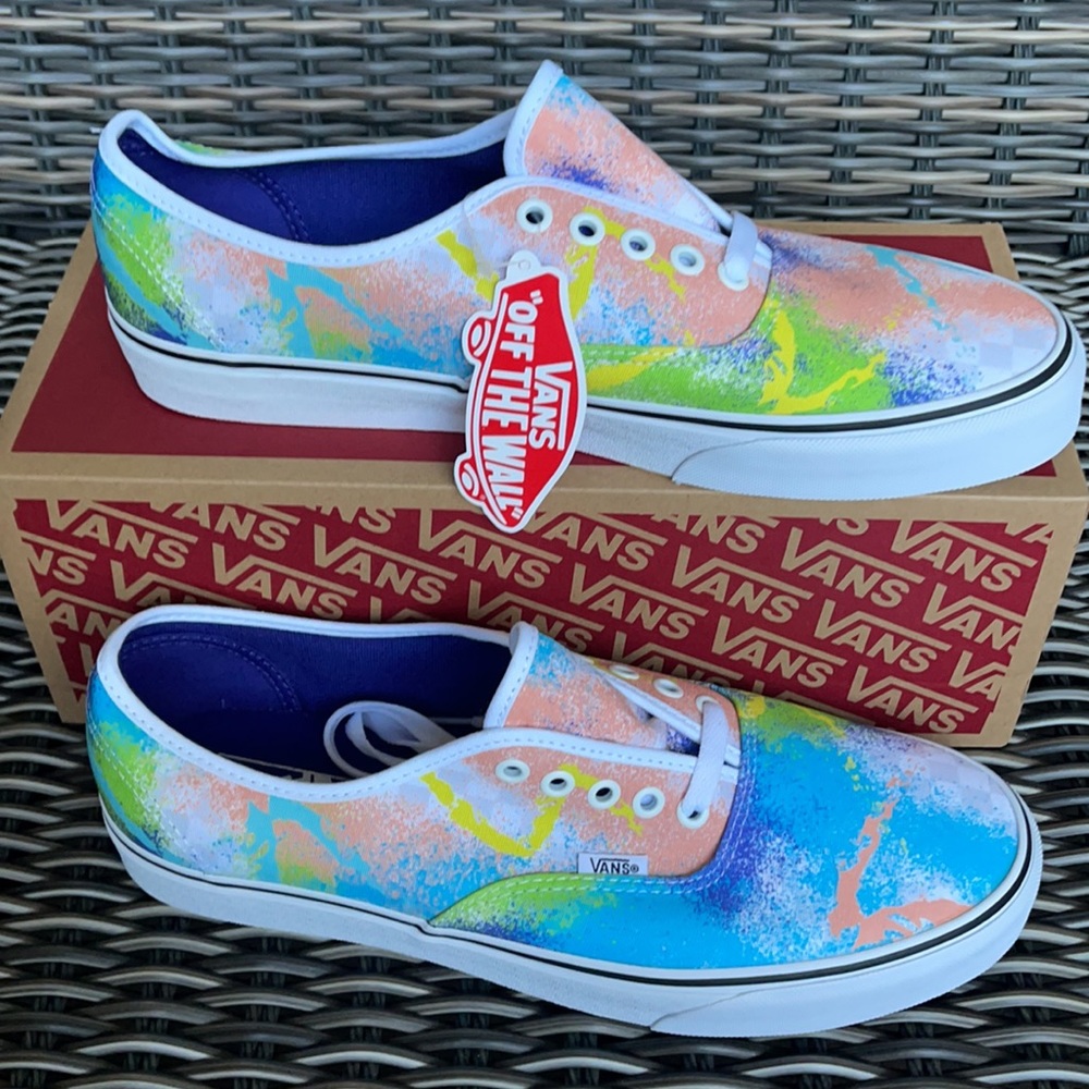 Vans Authentic Retro Mart Multi/True White MENS - Picture 3 of 16